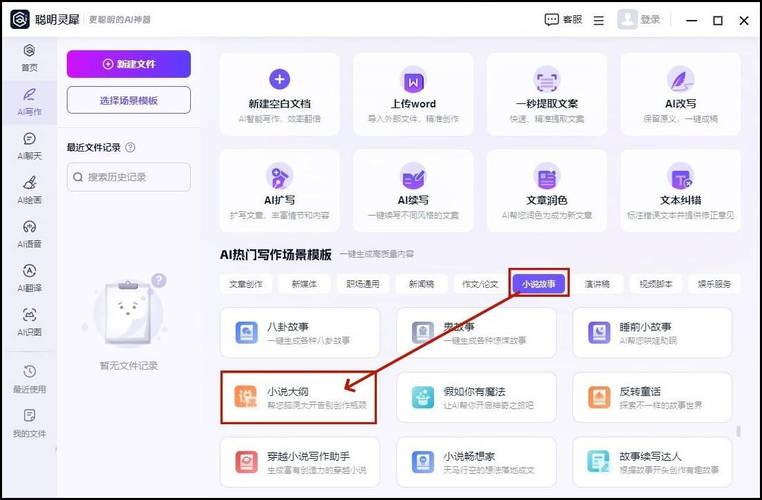 小說寫作AI官網,當智能工具成為我的故事合伙人 第1張 小說寫作AI官網,當智能工具成為我的故事合伙人 第1張