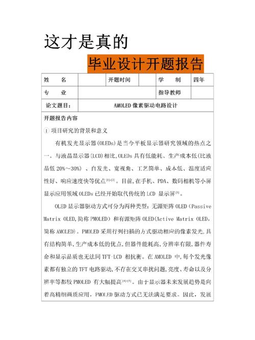 開題報告范文解析，制藥工程的探索與實踐