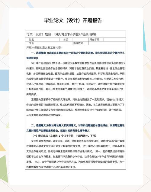 開題報告內容，標注細節是關鍵